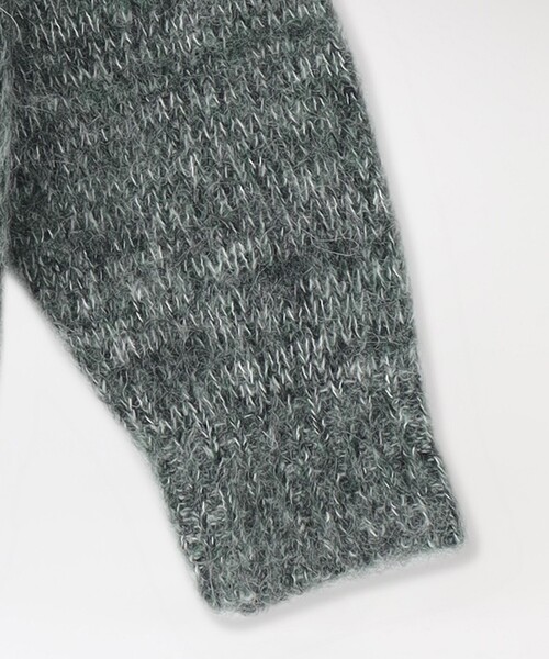 「LOVELESS」 ニットカーディガン L グリーン系その他3 メンズの画像2