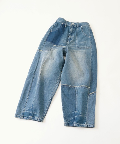「CUBE SUGAR」 デニムパンツ M ワンウォッシュ レディース_画像2