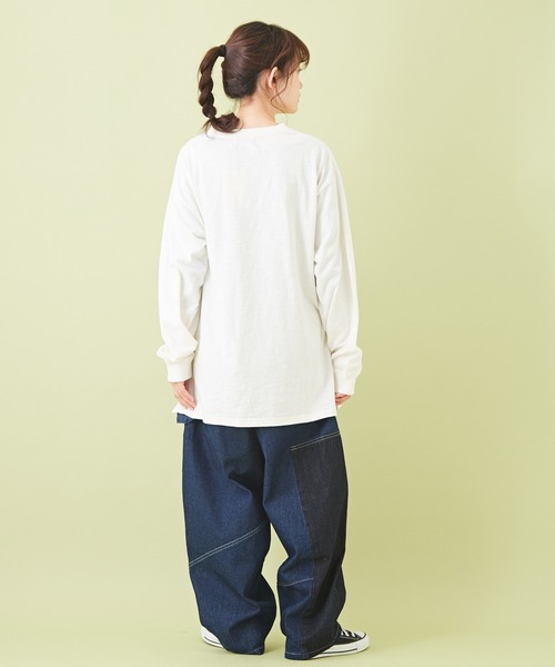 「CUBE SUGAR」 デニムパンツ M ワンウォッシュ レディース_画像5