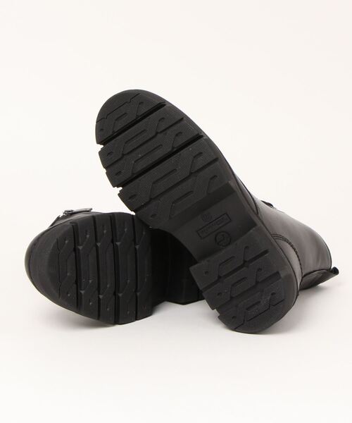 「INTER-CHAUSSURES」 「tamaris」ショートブーツ 38 ブラック レディース_画像3