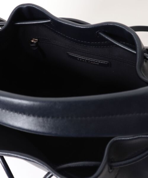 COLE HAAN(コールハーン) ショルダーバッグ - 黒×アイボリー 型押し加工/パイソン柄 レザー Cole Haan - COLE HAAN(コールハーン) ショルダーバッグ - 黒