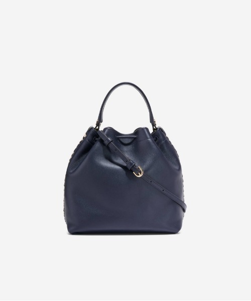 【希少品】【COLE HAAN】２way　レザーショルダーバッグ　ブラック　黒 COLE HAAN（コールハーン） ショルダーバッグ 本革 レザーバッグメンズ