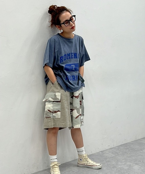 「niko and...」 半袖カットソー MEDIUM ブルー レディース_画像10