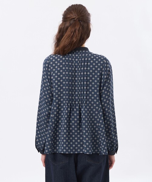 ブラウス シャツ 「CRANWELL SHIRTS(クランウェル シャツ)」ラッケンブースプリント レディースの画像
