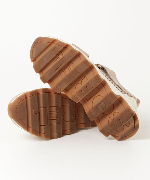 「SOREL」 ローカットスニーカー 24cm ベージュ レディース_画像3