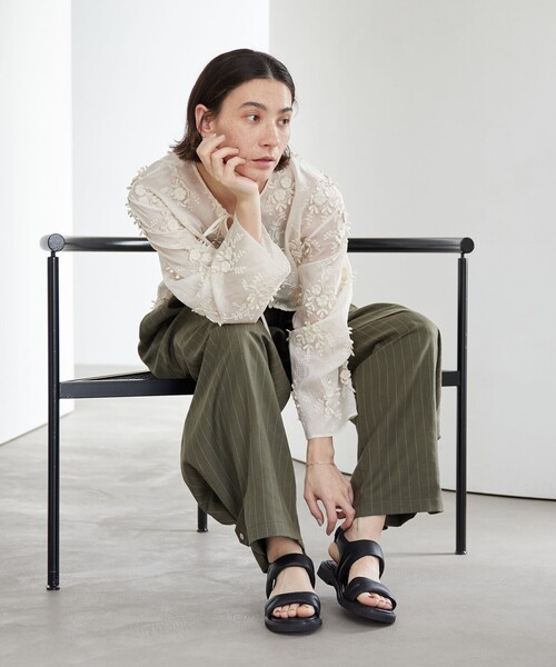 BEAUTY＆YOUTH UNITED ARROWS サンダル プク ステッチ サンダル