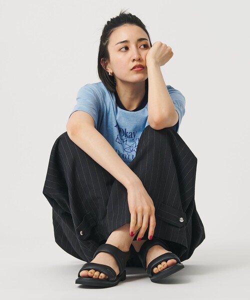 BEAUTY＆YOUTH UNITED ARROWS サンダル プク ステッチ サンダル