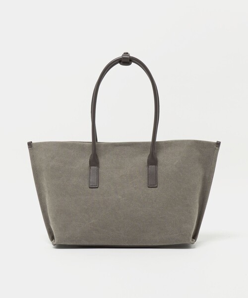 新品　UNITED ARROWS 2way 本革 トートバッグ　グレージュ UNITED ARROWS（ユナイテッドアローズ） トートバッグ キャンバス