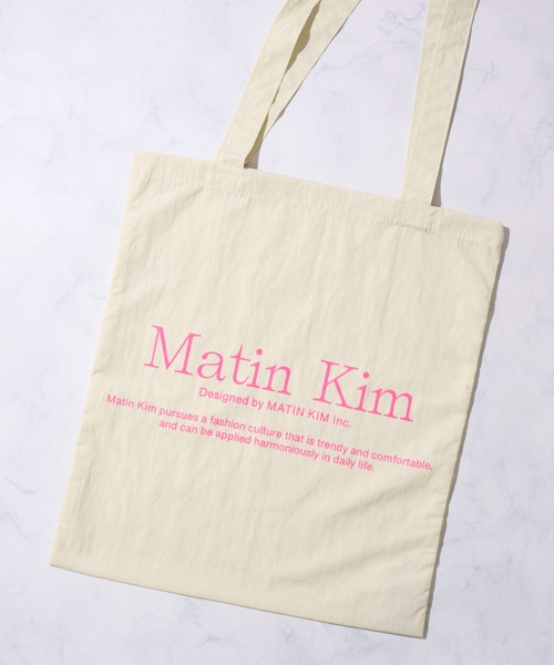 ADPOSION（アドポーション） 「matin kim」トートバッグ FREE ホワイト