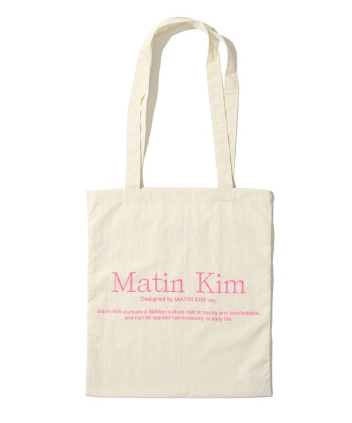 ADPOSION（アドポーション） 「matin kim」トートバッグ FREE ホワイト