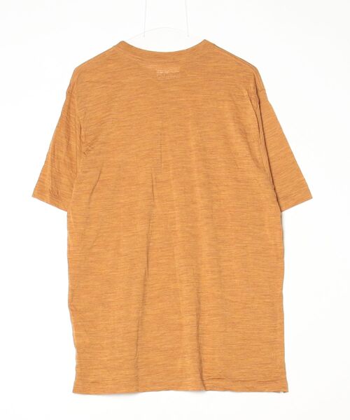 「BROWN by 2-tacs」 半袖Tシャツ - オレンジ メンズ_画像2