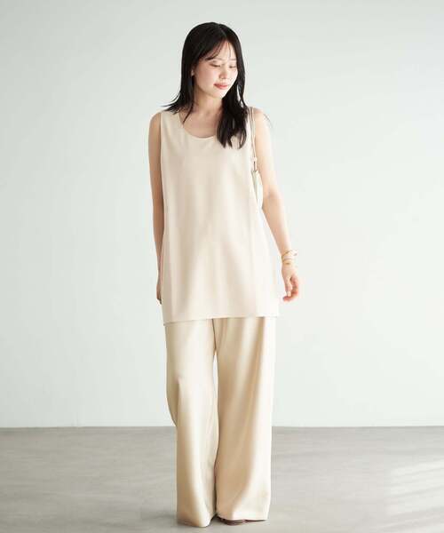 plage（プラージュ） パンツ Satin Bias Relax パンツ レディース
