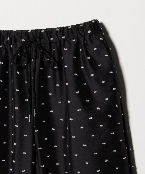 パンツ 「WEB限定 Wardrobe DAILY MINIMAL」ドビードット イージーパンツ ウォッシャブル レディースの画像