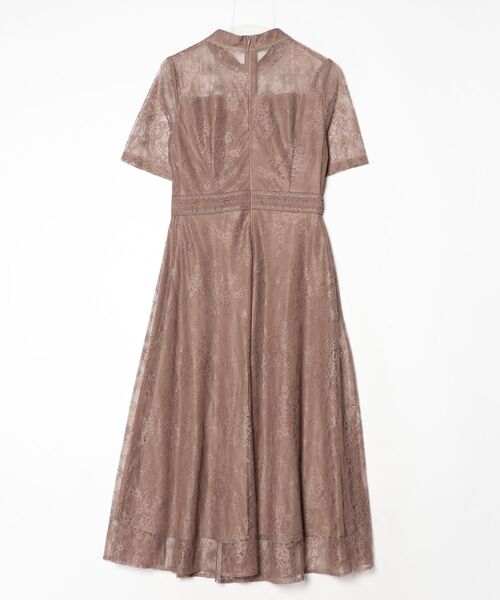 「Leja」 半袖ワンピース SMALL チョコ レディース_画像2