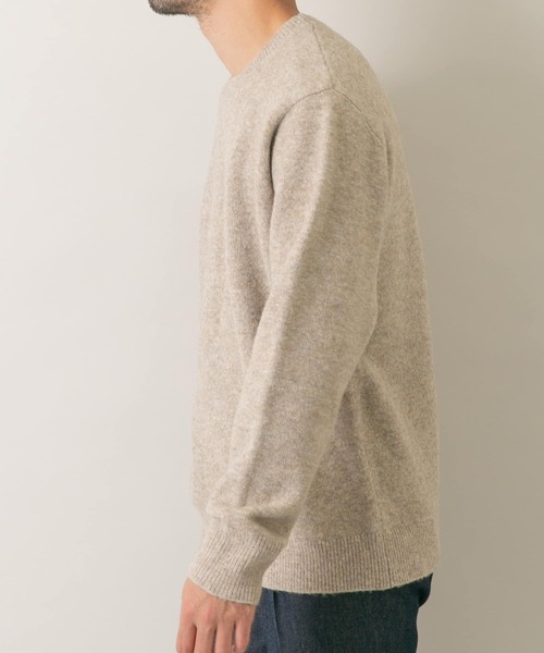 「URBAN RESEARCH ROSSO MEN」 長袖ニット LARGE グレー メンズ_画像5