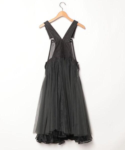 la belle Etude BELLE VINTAGE サロペット LA BELLE ETUDE」 「belle vintage」サロペットスカート 0 ブラック