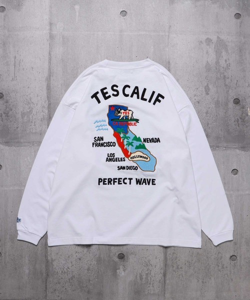 「The Endless Summer」 長袖Tシャツ MEDIUM ホワイト メンズ_画像5