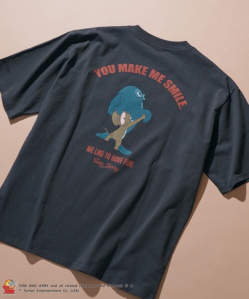 【 美品！】トムとジェリー　ヴィンテージtシャツ tシャツ TOM and JERRY （トムとジェリー）ヴィンテージライクTシャツ