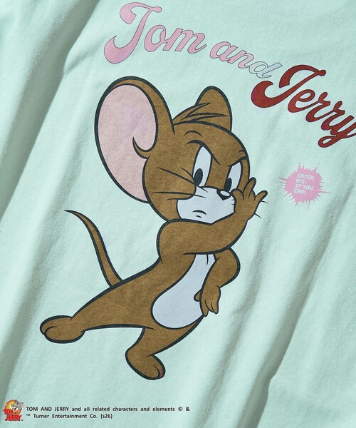 tシャツ TOM and JERRY （トムとジェリー）ヴィンテージライクTシャツ