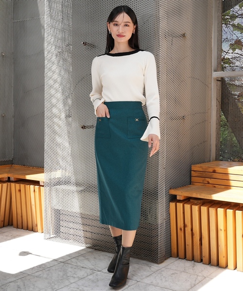 「TRUDEA」 スカート SMALL ブラック レディース_画像6