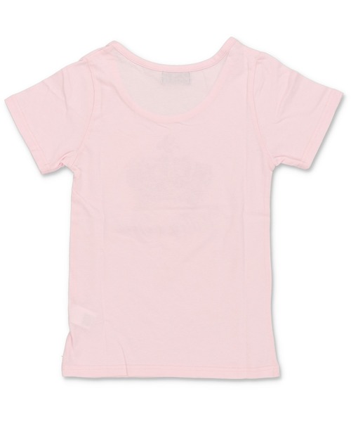  SPINS 半袖Tシャツ ブラウン ピンク S SPINNS（スピンズ） tシャツ 半袖Tシャツ/ピンクラメクラウン/平成