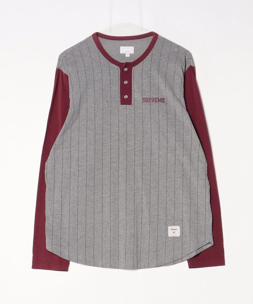 Supreme（シュプリーム） 長袖Tシャツ M グレー メンズ : ZOZOTOWN 