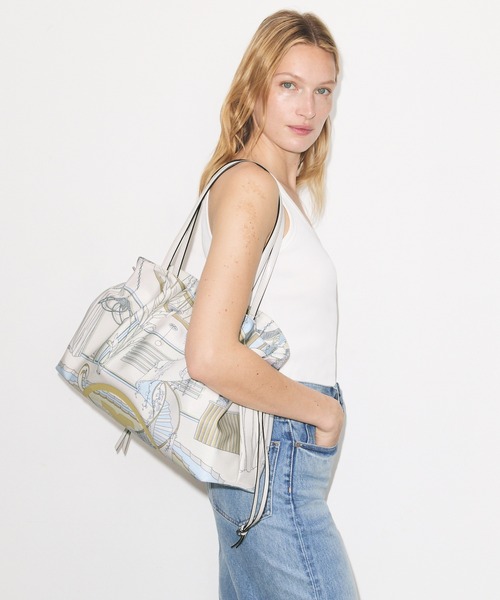 トリーバーチ　　トートバッグ TORY BURCH（トリーバーチ） トートバッグ エラ プリント ドロー
