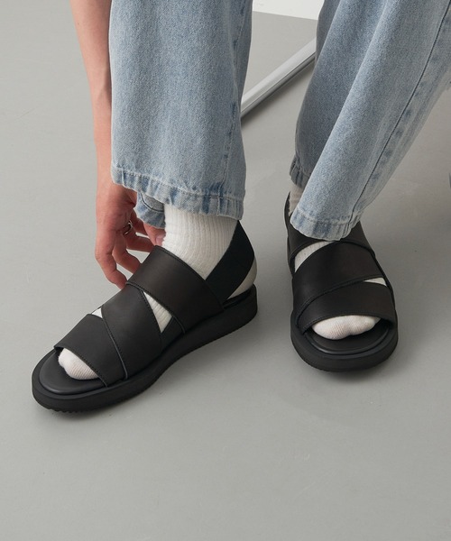 サンダル 「PADRONE」COMBINATION STRAP SANDALS with Vibram TK2308-3208-26A メンズの画像