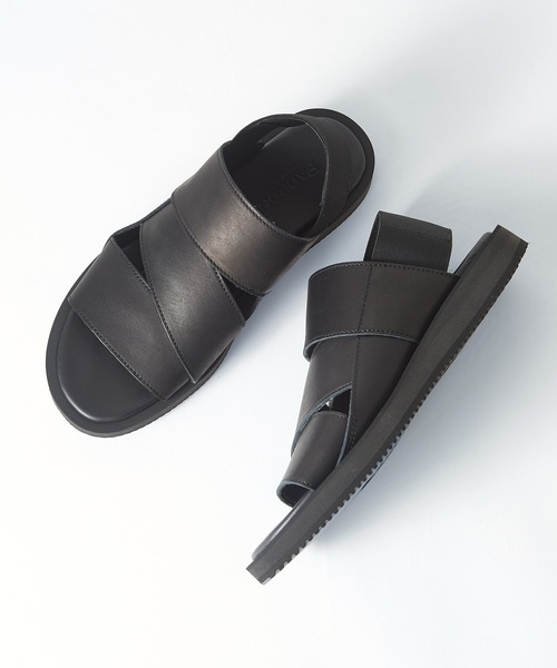 サンダル 「PADRONE」COMBINATION STRAP SANDALS with Vibram TK2308-3208-26A メンズの画像