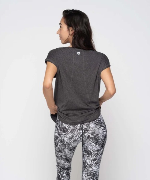 「ROXY」 ノースリーブトップス MEDIUM ピンク レディース_画像3