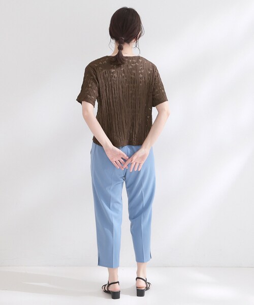 OPAQUE.CLIP（オペークドットクリップ） tシャツ 半袖 レースジャ