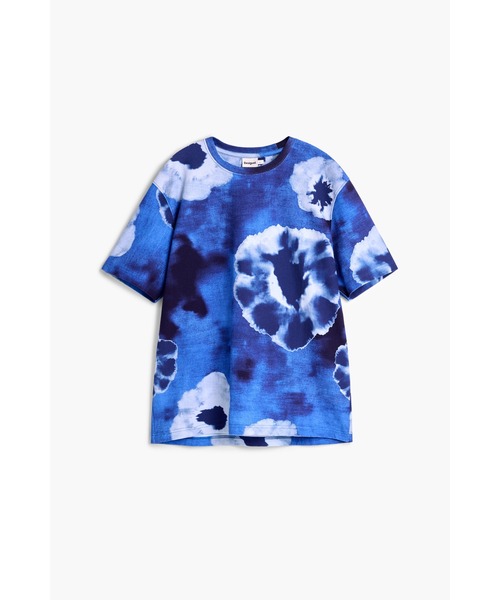 Desigual（デシグアル） tシャツ タイダイ フラワー プリント 半袖T