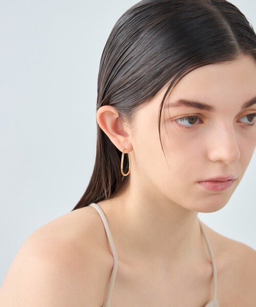 ete（エテ） ピアス 「シグナルフープ」 ピアス S レディース