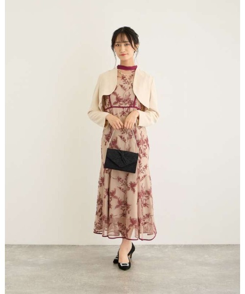 「Dorry Doll」 ノーカラージャケット M モカ レディース_画像6