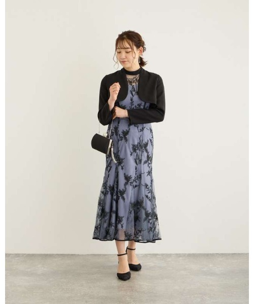 「Dorry Doll」 ノーカラージャケット M モカ レディース_画像9