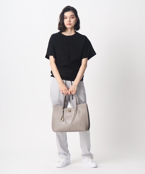 「TOFF&LOADSTONE」 トートバッグ 00 ブラック レディース_画像3