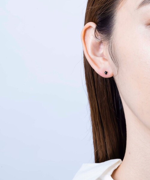 Jouete（ジュエッテ） ピアス ピアス オニキス レディース : ZOZOTOWN