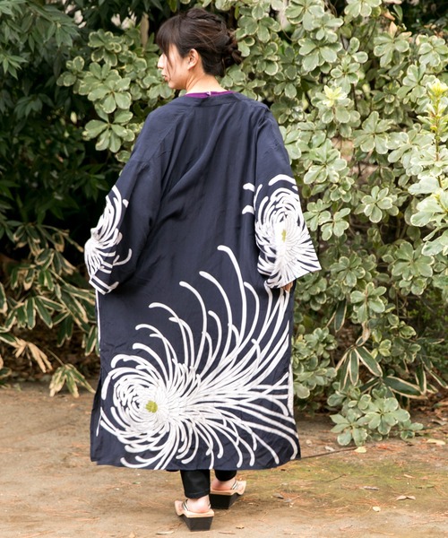 カヤ カーディガン 「倭物やカヤ」ジャポニズム 祝賀長羽織 レディース