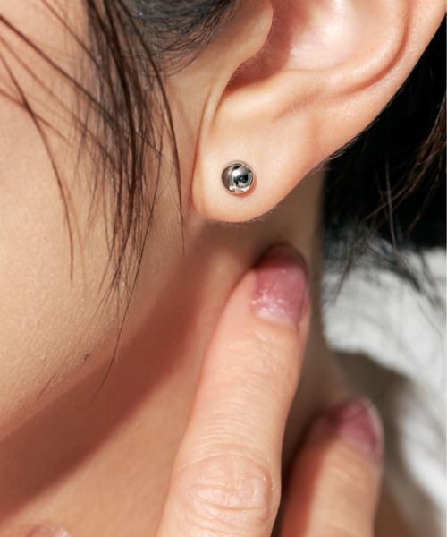 Jewel closet by L&Co. ピアス Pt900 5mm ボール ピアス レディース