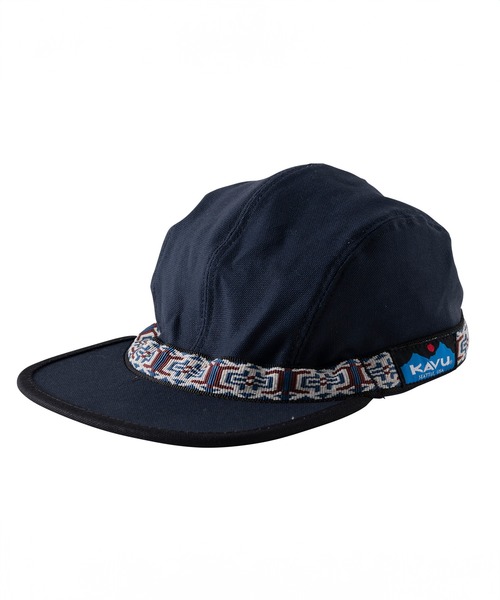 アウトドア KAVU カブー 別注 ストラップキャップ オールブラック 新品 