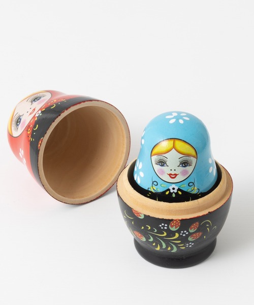 ハンドメイド　マトリョーシカ 5体◇オーダーメイドのマトリョーシカ | caz-noko