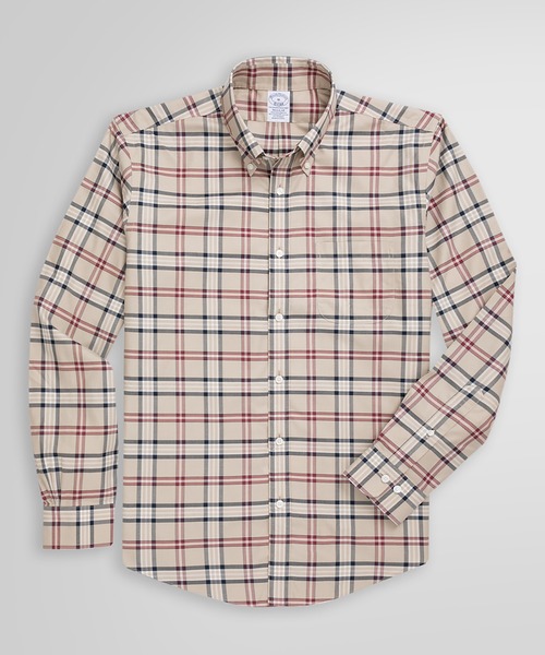 シャツ ロングスリーブ シグネチャータータン カジュアルシャツ Regular Fit メンズ レディースの画像