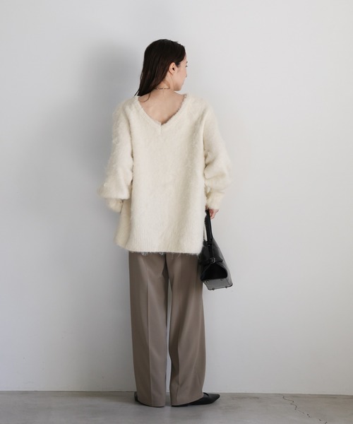 select MOCA（セレクトモカ） ニット セーター モヘアタッチ2WAY