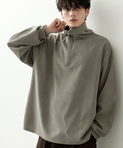 新品　ヤマダヤ☆ SCOTCLUBハーフジップアッププルオーバー☆ 1_xl.JPG