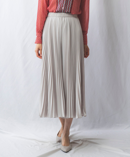 ナラカミーチェ（NARACAMICIE）/【NARACAMICIE】ハイツイストシフォンプリーツパンツ NARACAMICIE（ナラカミーチェ） パンツ ハイツイストシフォンプリーツ