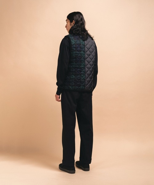 LAVENHAM（ラベンハム） ベスト ジレ BLACKWATCH PATCH WORK DUBLIN