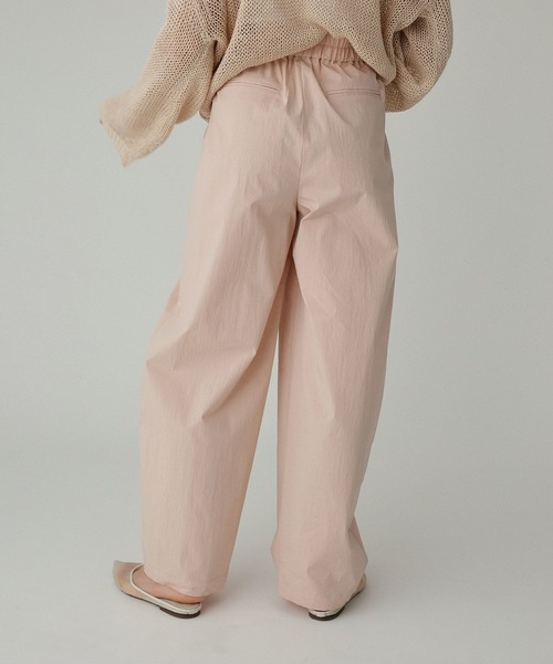 BABYLONE（バビロン） パンツ コットンナイロンタックパンツ