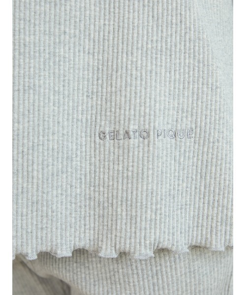 gelato pique マタニティ マタニティリブプルオーバー