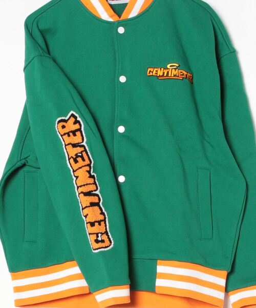 centimeter（センチメーター） スタジャン Block buster sweat stadium