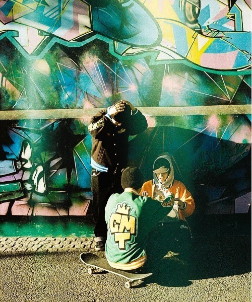 centimeter（センチメーター） スタジャン Block buster sweat stadium